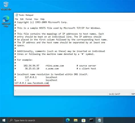 Cara Memblokir Situs Web Di Windows 10 Menggunakan File Host Dengan