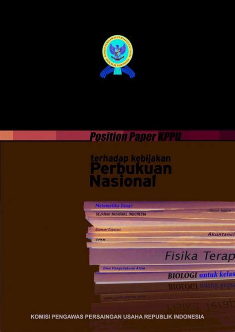 PDF Position Paper Saran Pertimbangan Industri Buku Perkembangan