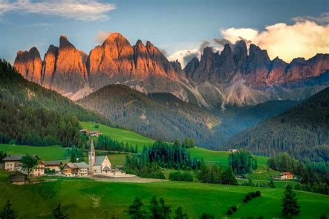 Fotógrafo registra região das montanhas Dolomitas no norte da Itália