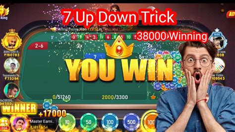 7 up down trick today 22k स 38k 7 up down winning trick 7 up down