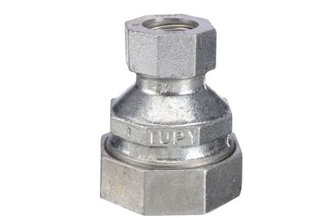 LUVA REDUCAO TUPYPRESS A 197 GALVANIZADO 150LBS DN 1 1 2 X 1