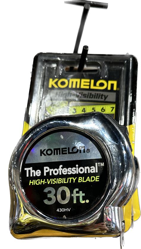 Komelon High Visibility Tape Measure