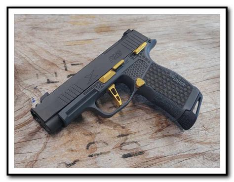 Armory Craft P365 Extended Slide Release Gold Shop Black Rifle