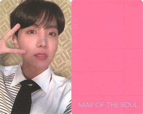 駿河屋 防弾少年団j Hopeジェイホープ衣装白・黒・右手ピースcd「map Of The Soul： Persona」ver