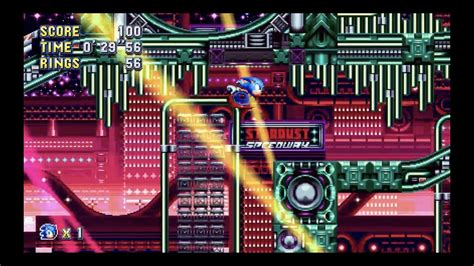 Sonic Mania Plus Stardust Speedway Zone Act 2 Encore Mode 1080 HD