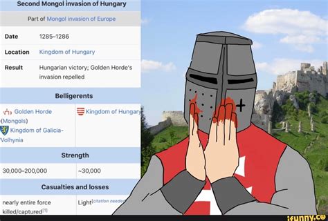 Second Mongol Invasion Of Hungary Part Of Mongol Invasion Of Europe