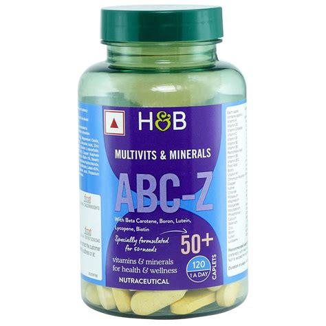 Buy Holland Barrett ABC To Z 50 Multivitamins Minerals 120