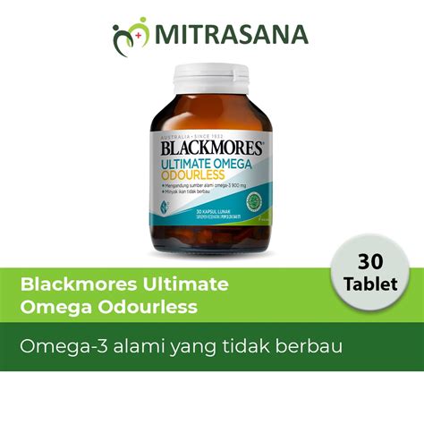 Jual Blackmores Ultimate Omega Odourless Tablet Tablet