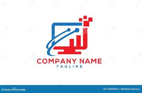 Software Computer Logo Design Editorial Image - Illustration of ...