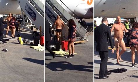 EasyJet Passenger Tasered After Stripping NAKED And Challenging Pilot To A Fight At Manchester