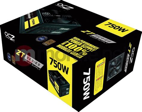 OCZ ZT Series 750W fully Modular 80 Plus Bronze, ATX12V v2.2 Active PFC ...