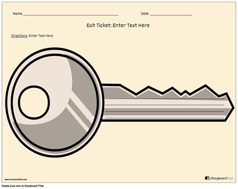 Customize Free Printable Exit Ticket Templates Easily