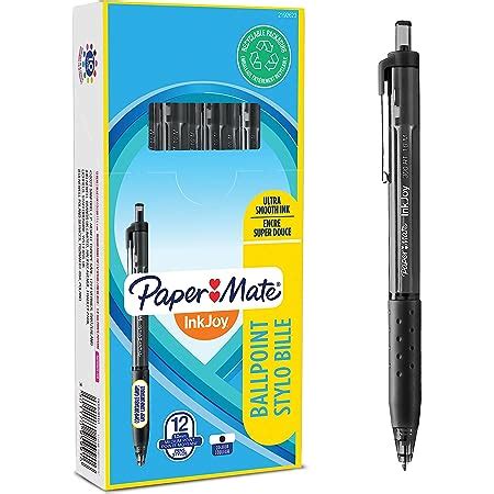 Paper Mate stylo bille rétractable InkJoy 300 RT pointe moyenne 1 0 mm