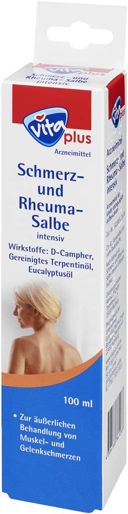 Schmerz Und Rheuma Salbe Vita Plus