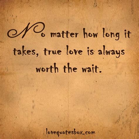 True Love Waits Quotes. QuotesGram