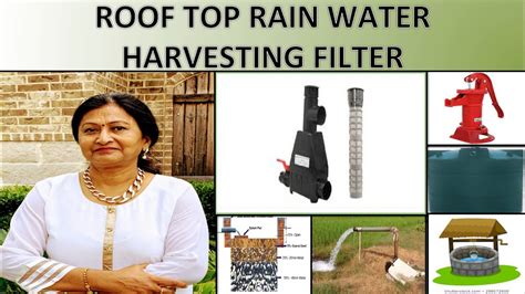 Roof Top Rainwater Harvesting At Home For Borewell Rrwh Filter