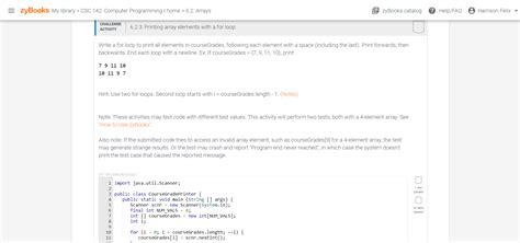 Solved ZyBooks My Library CSC 142 Computer Programming Chegg