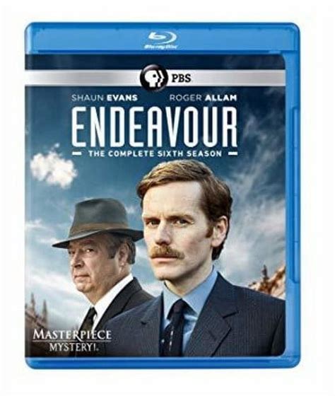 Endeavour The Complete Sixth Season Masterpiece Mystery Blu Ray