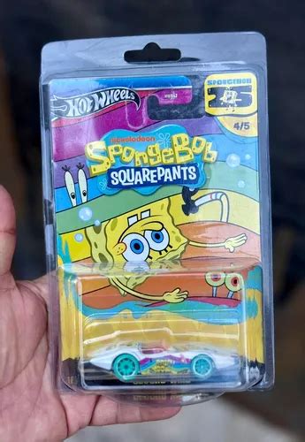 Hot Wheels Second Wind Bob Esponja 25 Años Metal Meses sin interés