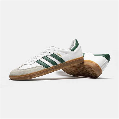Кроссовки Adidas Samba белые, кроссовки адидас самба кожаные осенние ...