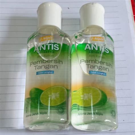 Jual Antis Hand Antiseptic Dengan Aroma Jeruk Nipis Ukuran 60ml