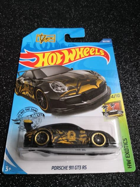 Hot Wheels Porsche 911 GT3 RS TFox Exotics Hobbies Toys Toys Games On Carousell