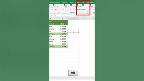 Atajos De Teclado En Excel 6 Tips Excel Shorts Youtube