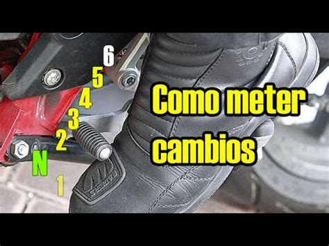 Como Cambiar De Marchas En Una Moto Youtube