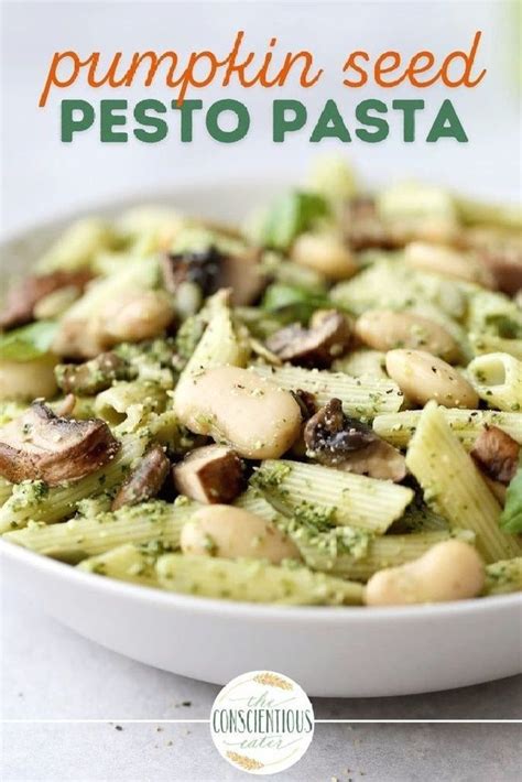 Vegan Pumpkin Seed Pesto Recipe Vegan Pasta Recipes Recipes Using Pesto Easy Vegan Lunch