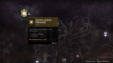 Destiny 2 Presage Exotic Quest Guide -How to Get the Dead Man's Tale