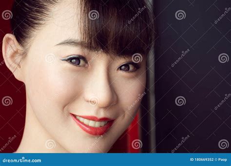 Portrait of a Wax Figure of a Beautiful Chinese Woman Editorial ...