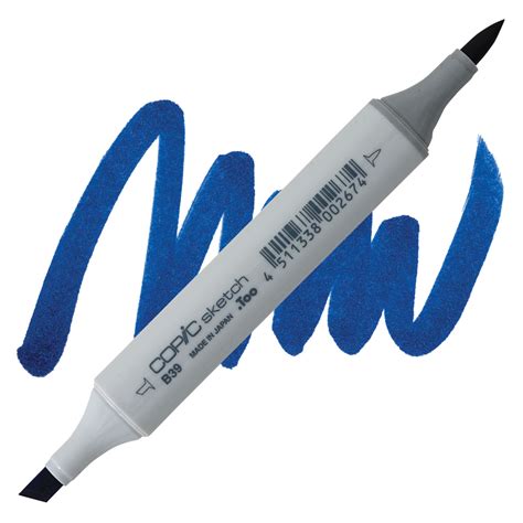 Copic Sketch Marker Prussian Blue B39 Blick Art Materials