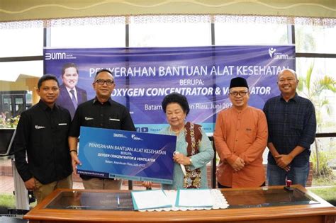 Yayasan Bumn Untuk Indonesia Salurkan Bantuan Alat Kesehatan Ke Dinkes