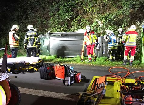 Fw Bo Verkehrsunfall Auf Der A Feuerwehr Rettet Schwerverletzten