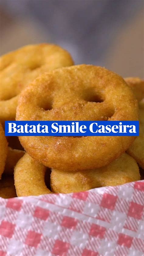 Batata Smile Caseira Receitas Divertidas Receitas Interessantes