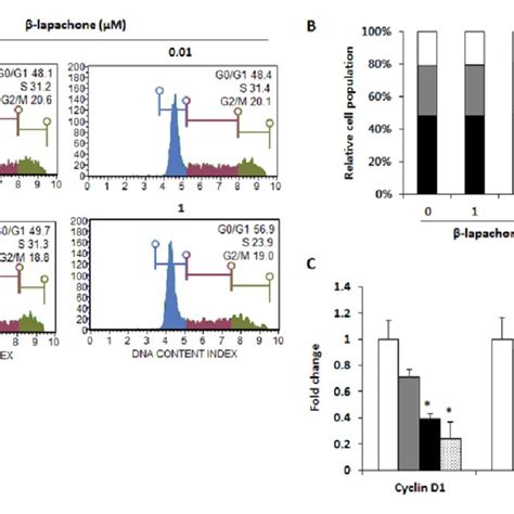 β Lapachone Induces G0g1 Phase Cell Cycle Arrest Through Inhibition Of