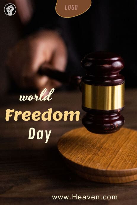 world freedom day poster Template | PosterMyWall