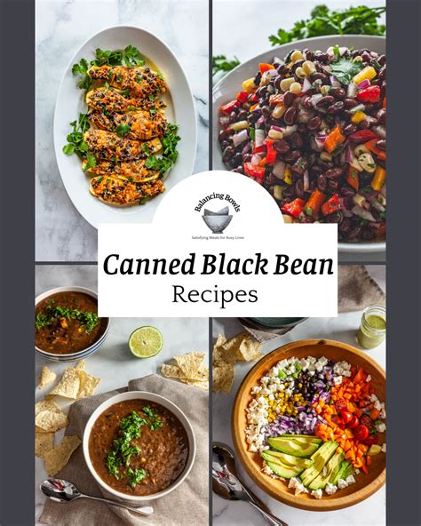 Canned Black Bean Recipes Balancing Bowls