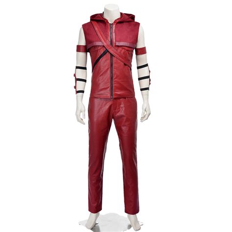 Red Arrow Cosplay Costume Set Thea Queen Costumes Roy Harper-in Movie ...