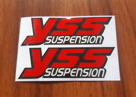 Stiker Motor Yss Suspension Isi 2 Cutting Sticker Motor Lazada Indonesia