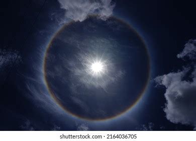 Sun Halo Natural Phenomenon Where Will Stock Photo 2164036705 | Shutterstock