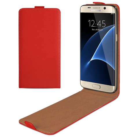 eFabrik Schutzhülle für Samsung Galaxy S7 Edge Cover Tasche Hülle Flip