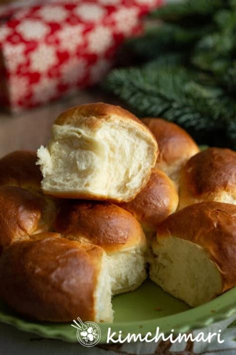 Easy Milk Bread Rolls With No Tangzhong Kimchimari