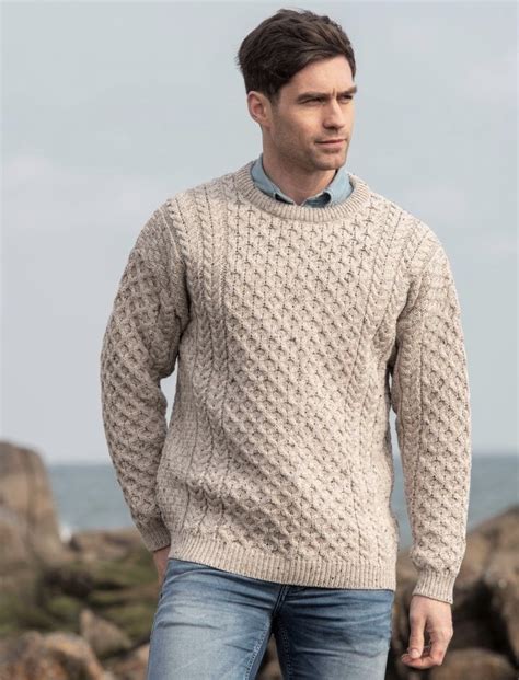 Pull Traditionnel Irlandais Chaud Laine M Rinos