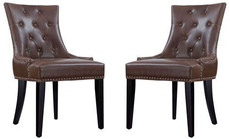 Brown Leather Dining Room Chairs Brown Leather Dining Room Chairs