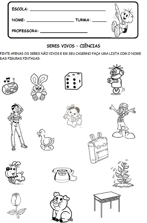 Atividades Seres Vivos E Não Vivos 2o Ano Para Imprimir - Atividades Seres Vivos E Não Vivos 2o Ano Para Imprimir - FDPLEARN
