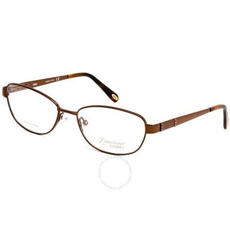 Emozioni Ladies Brown Cat Eye Eyeglass Frames 4385009q0053 716736108544 Eyeglasses Jomashop