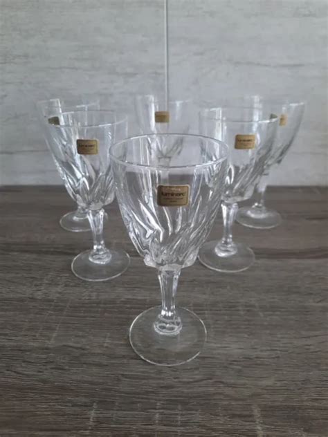 6 VERRES A Vin Rouge Luminarc Verreries Cristal D arques Modèle