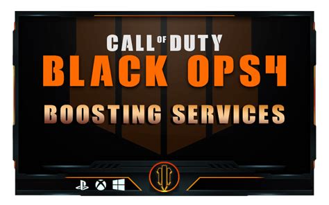 Call Of Duty Boosting Services Cold War Modern Warfare Black Ops 4