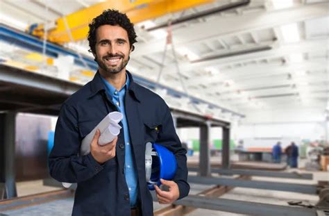 Smiling Mechanical Worker Stock Photo By ©minervastock 147396835